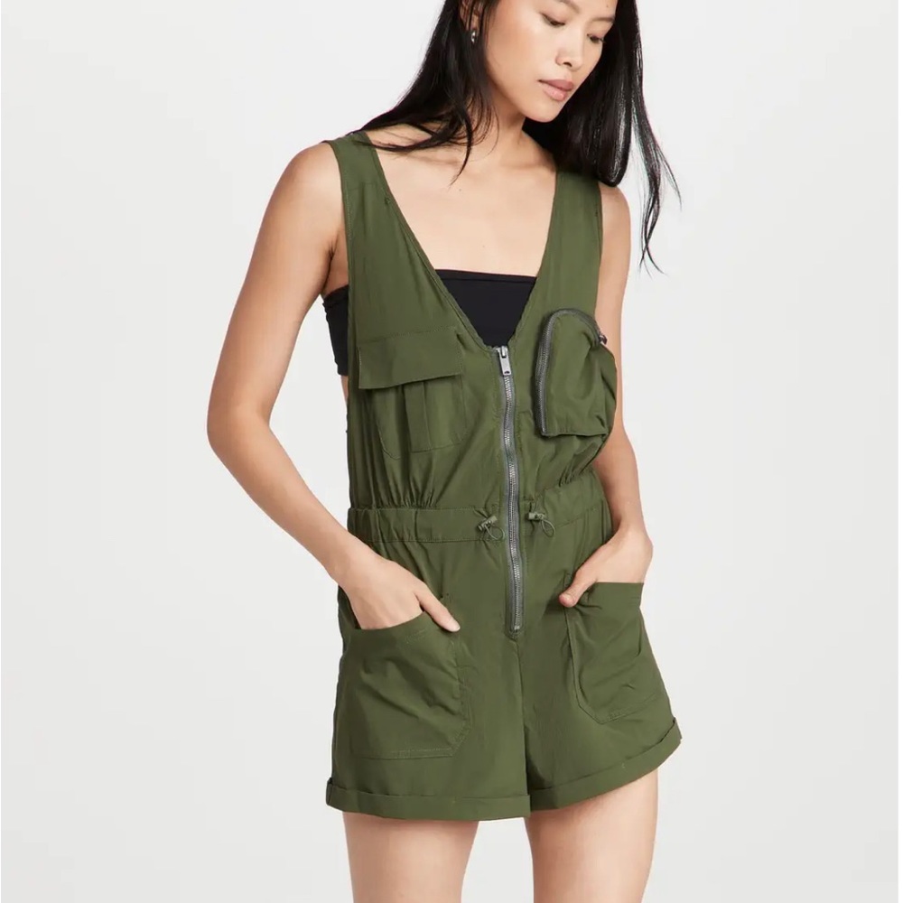 Free People Movement Back on Trek Romper